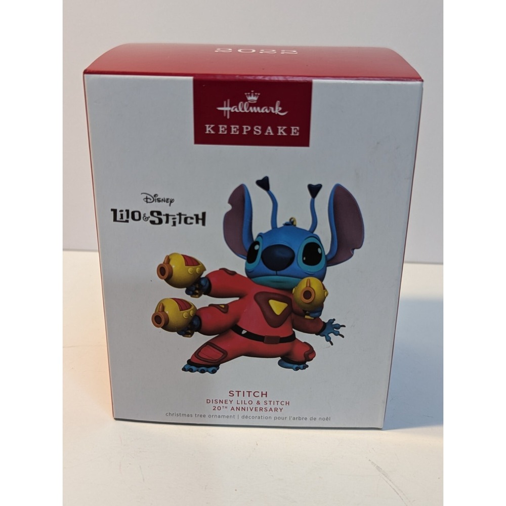 HALLMARK 2022 STITCH LILO AND STITCH 20TH ANNIVERSARY ORNAMENT‎